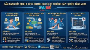 Cẩm Nang Xử Lý Nhanh Các Lỗi Thường Gặp Tại Vu88