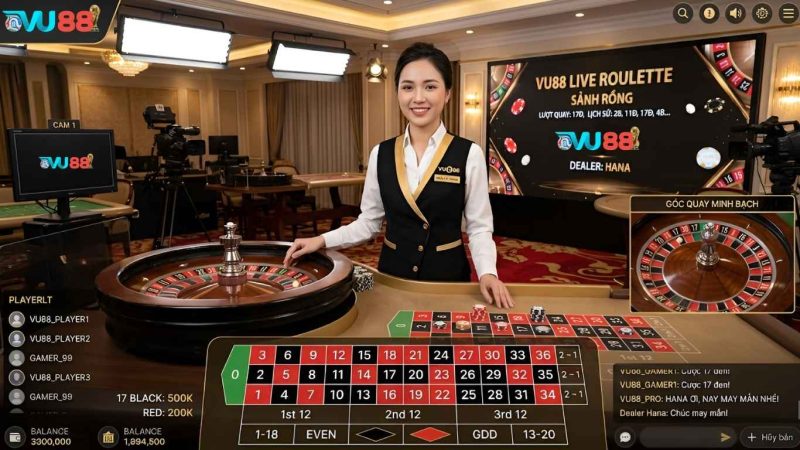 Vòng Quay Roulette Vu88 | Luật Chơi, Tỷ Lệ Cược & Mẹo Hay